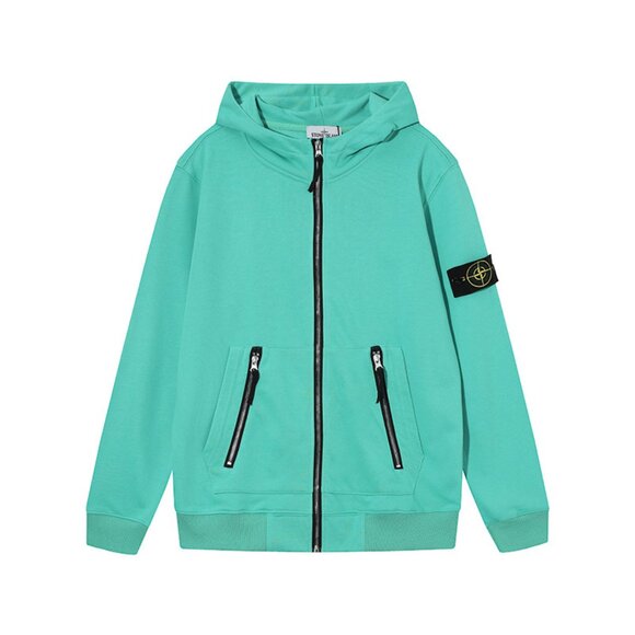 Stone Island Green Hoodie - Picture 1 of 2